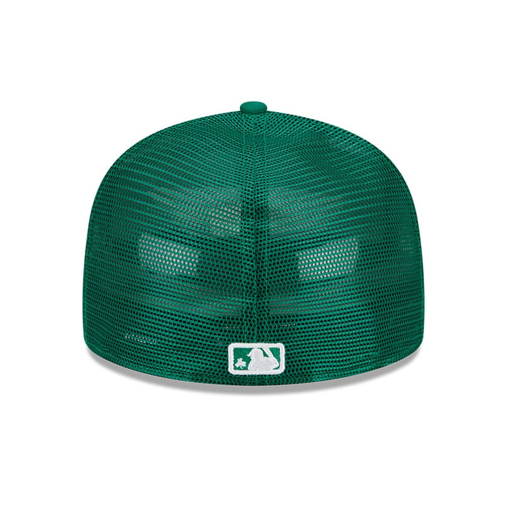 Tampa Bay Rays MLB St Patricks Day Green 59FIFTY Fitted Cap