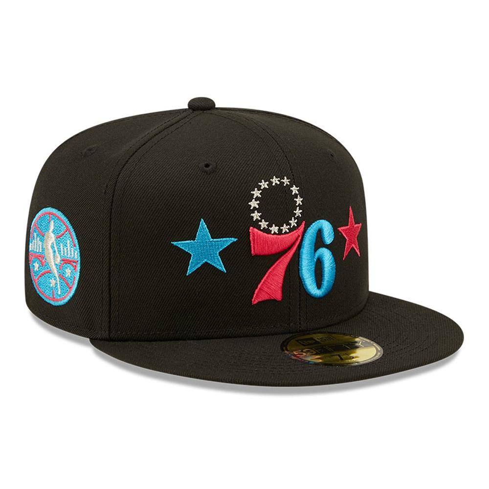 Philadelphia 76ers NBA All Star Game Black 59FIFTY Fitted Cap