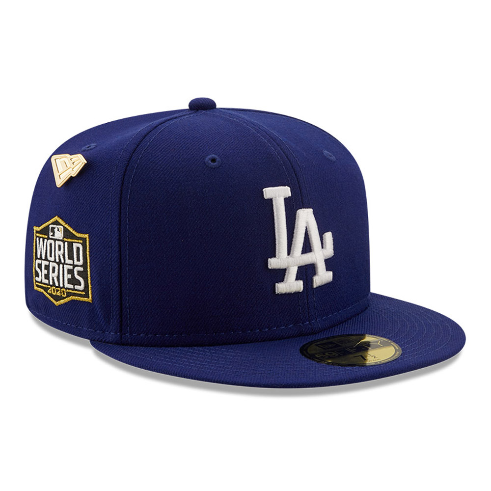 Casquette 59FIFTY LA Dodgers MLB Logo History Bleu