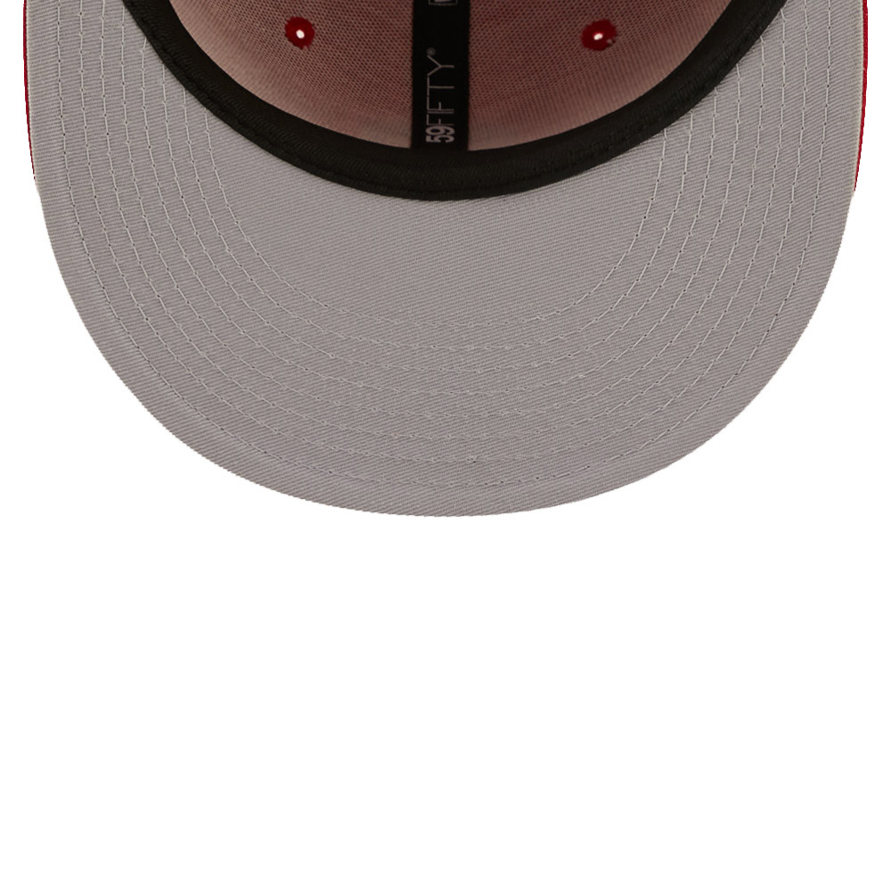 Philadelphia Phillies MLB Logo History Red 59FIFTY Fitted Cap