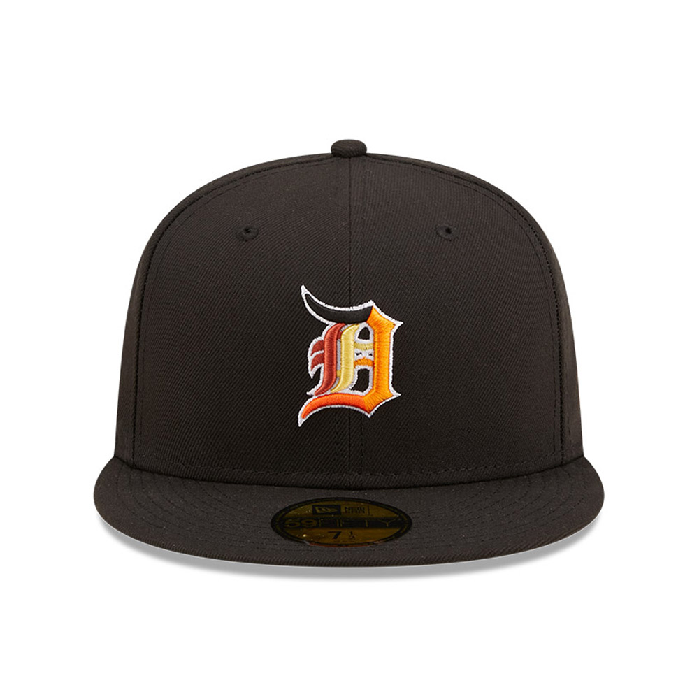 Detroit Tigers MLB Jungle Team Black 59FIFTY Fitted Cap