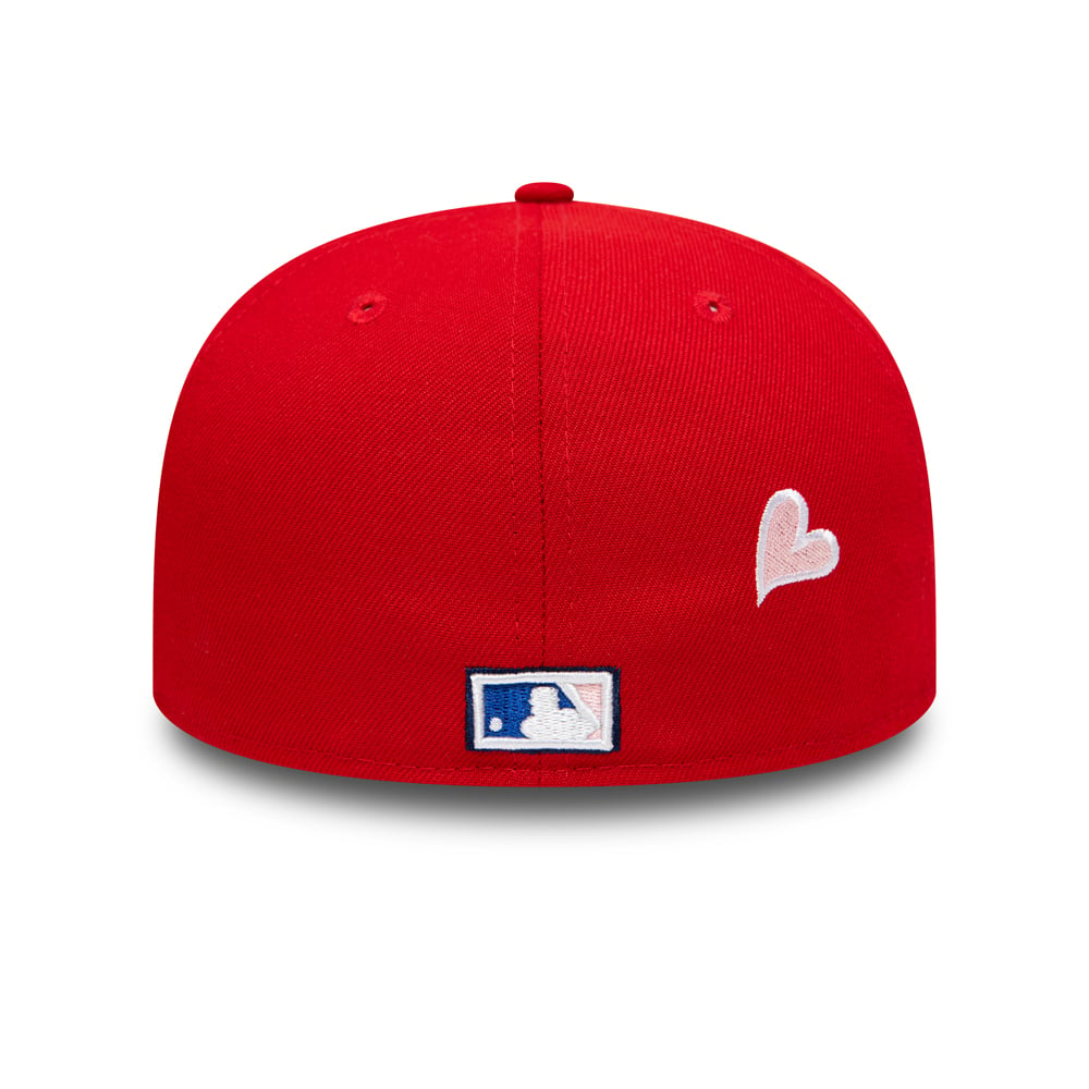 Casquette 59FIFTY Rouge Toronto Blue Jays MLB Heart