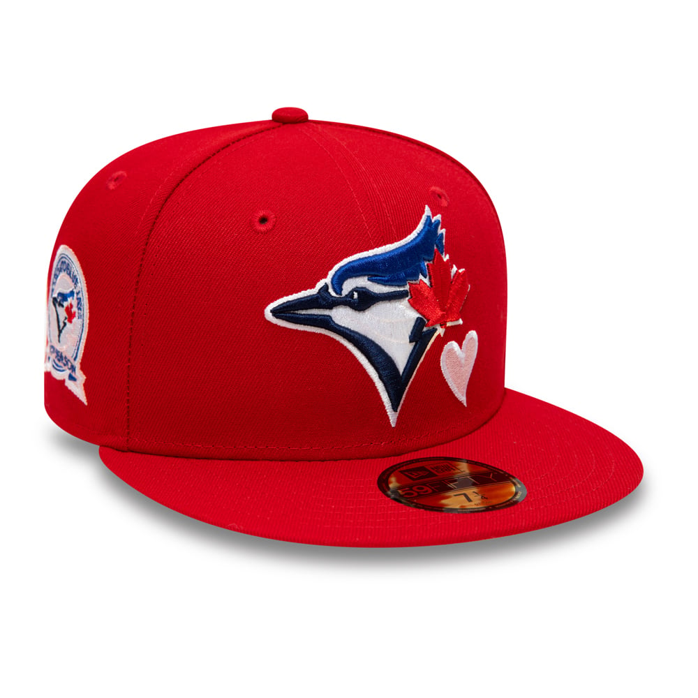 Casquette 59FIFTY Rouge Toronto Blue Jays MLB Heart