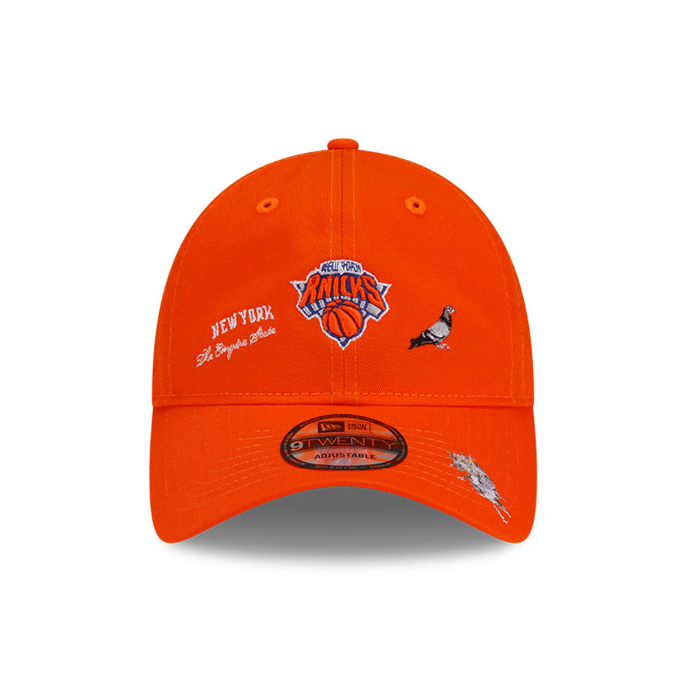 New York Knicks Staple Orange 9TWENTY Cap