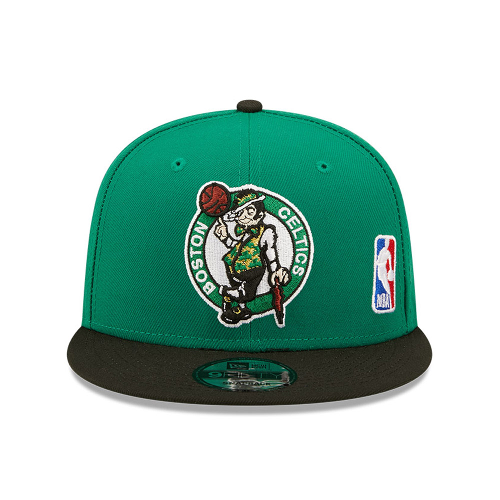 Cappellino 9FIFTY Snapback Boston Celtics NBA Black Letter Arch Verde