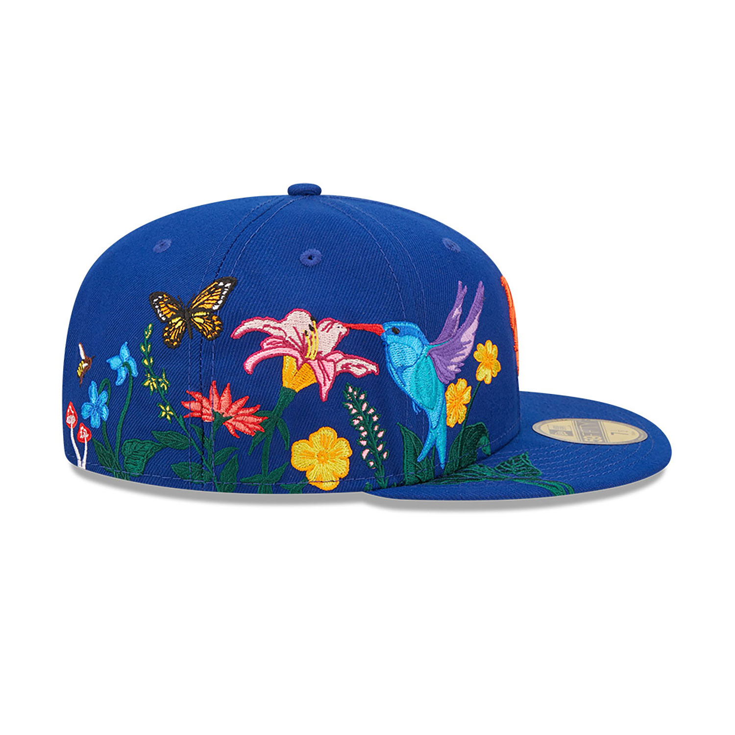 Casquette 59FIFTY Fitted New York Mets MLB Blooming Bleu