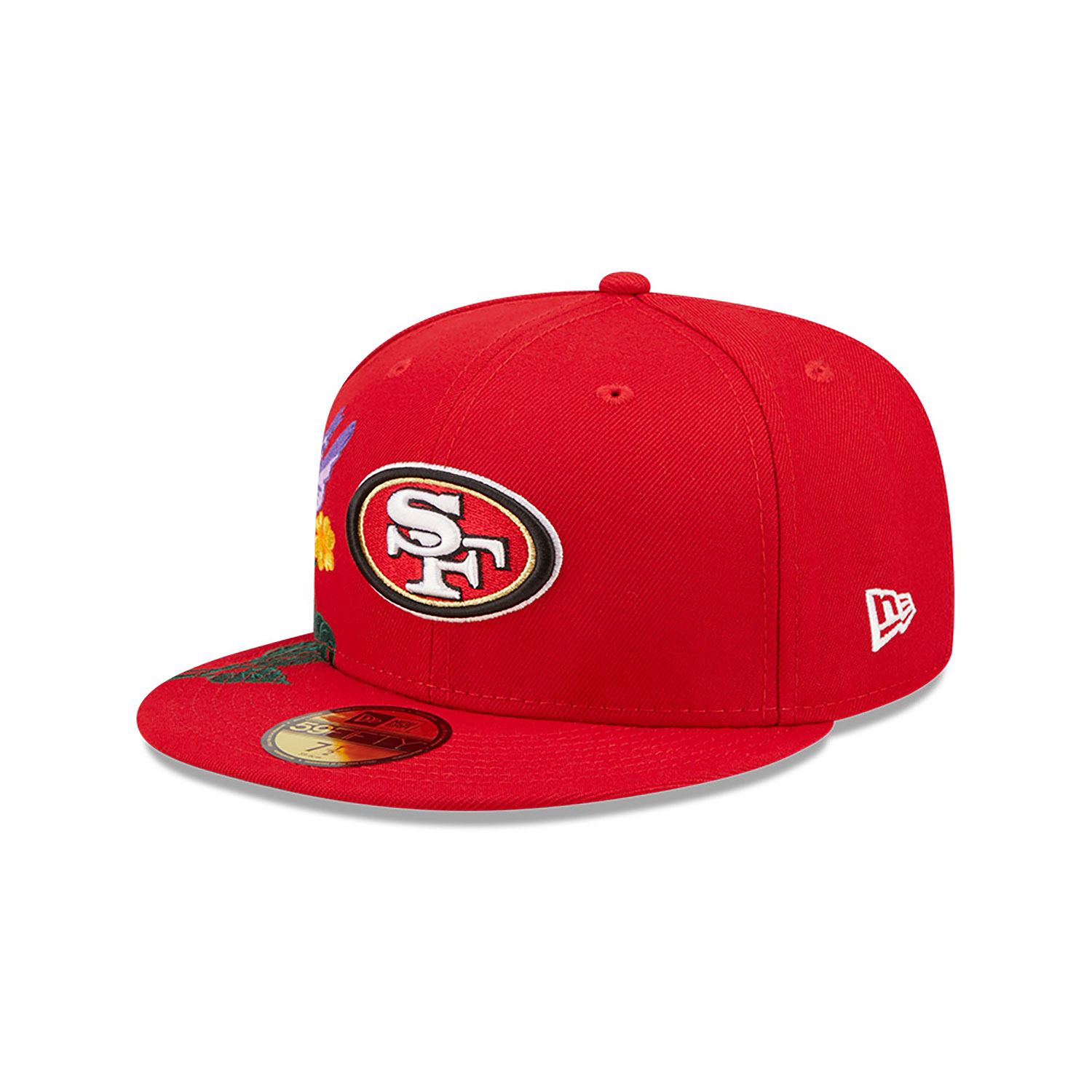 Official New Era San Francisco 49ers NFL Blooming Red 59FIFTY