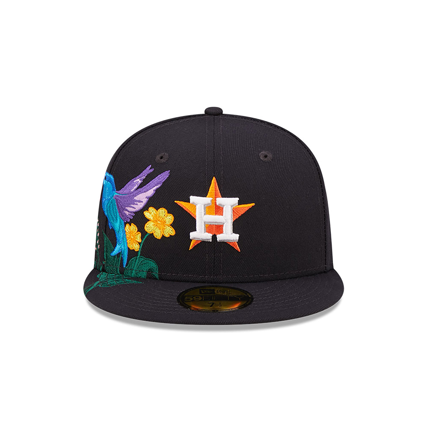 Houston Astros MLB Blooming Navy 59FIFTY Fitted Cap