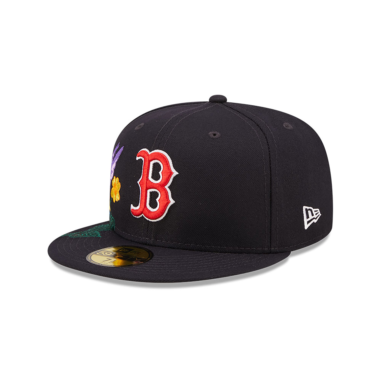 Boston Red Sox MLB Blooming Navy 59FIFTY Fitted Cap