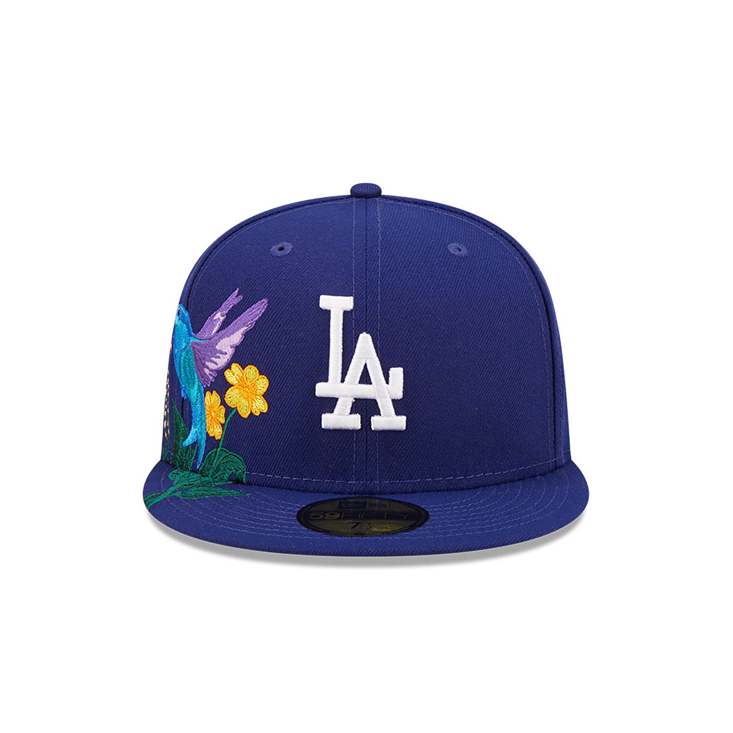 Casquette 59FIFTY Fitted LA Dodgers MLB Blooming Bleu