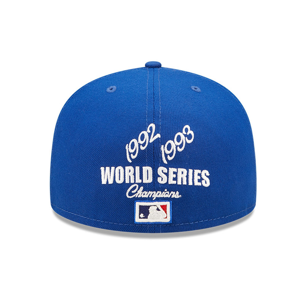 Official New Era Toronto Blue Jays MLB Crown Champs Blue 59FIFTY