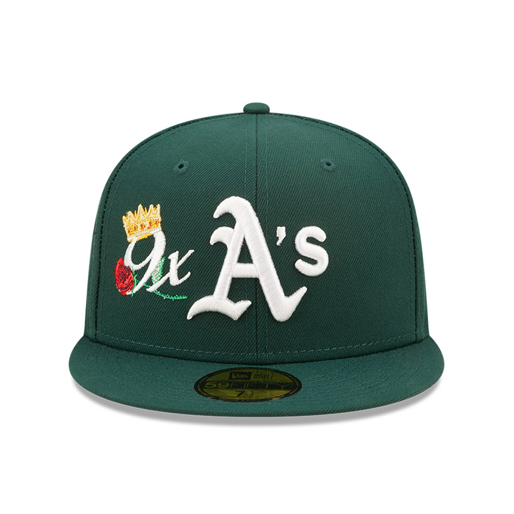 Oakland Athletics MLB Crown Champs Green 59FIFTY Fitted Cap