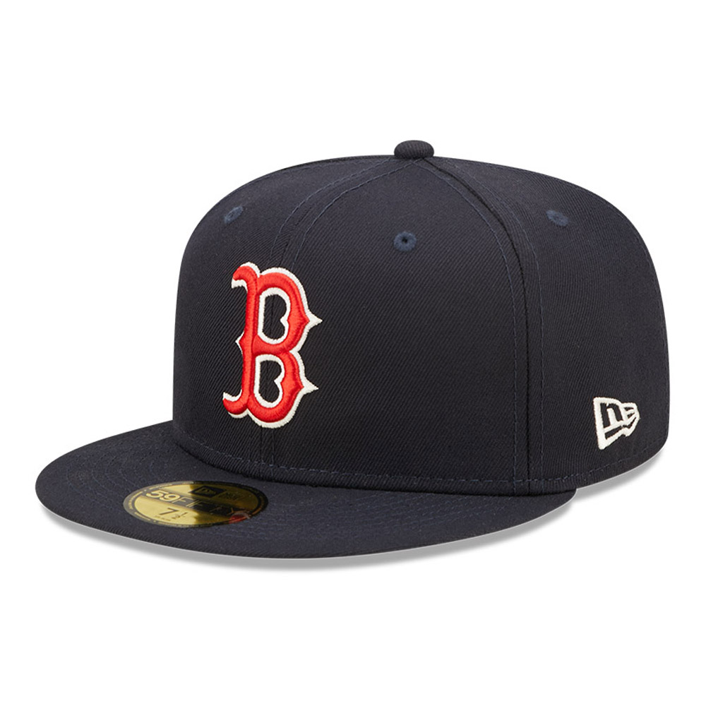 Boston Red Sox MLB Pop Sweat Navy 59FIFTY Fitted Cap