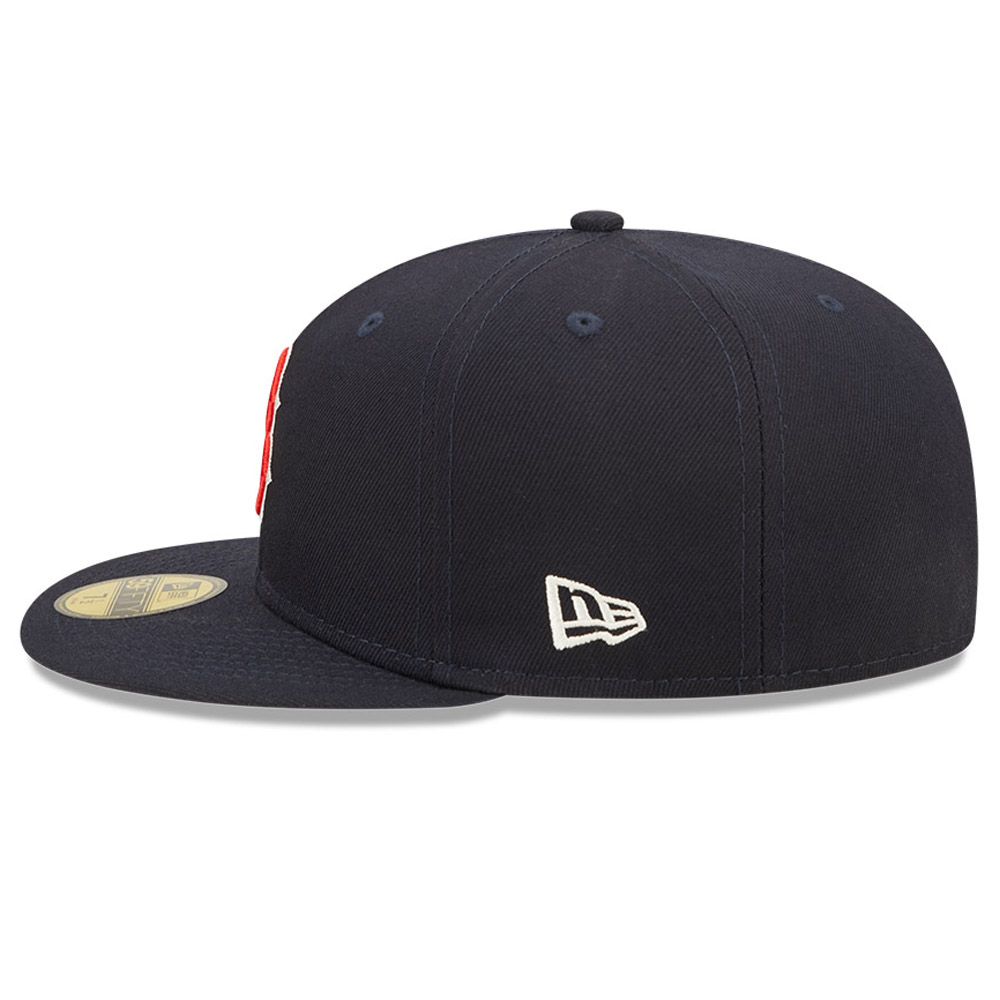 Boston Red Sox MLB Pop Sweat Navy 59FIFTY Fitted Cap