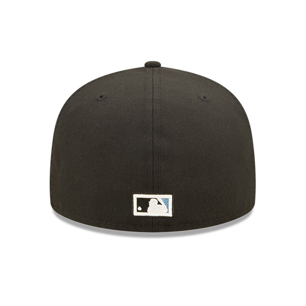 Miami Marlins MLB Pop Sweat Black 59FIFTY Fitted Cap