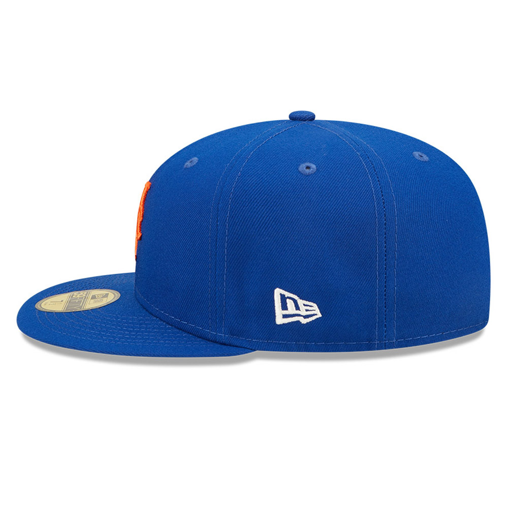 New York Mets MLB Pop Sweat Blue 59FIFTY Fitted Cap