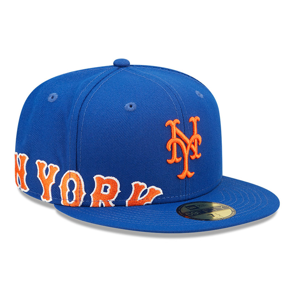 Official New Era New York Mets MLB Side Split OTC 59FIFTY Fitted Cap