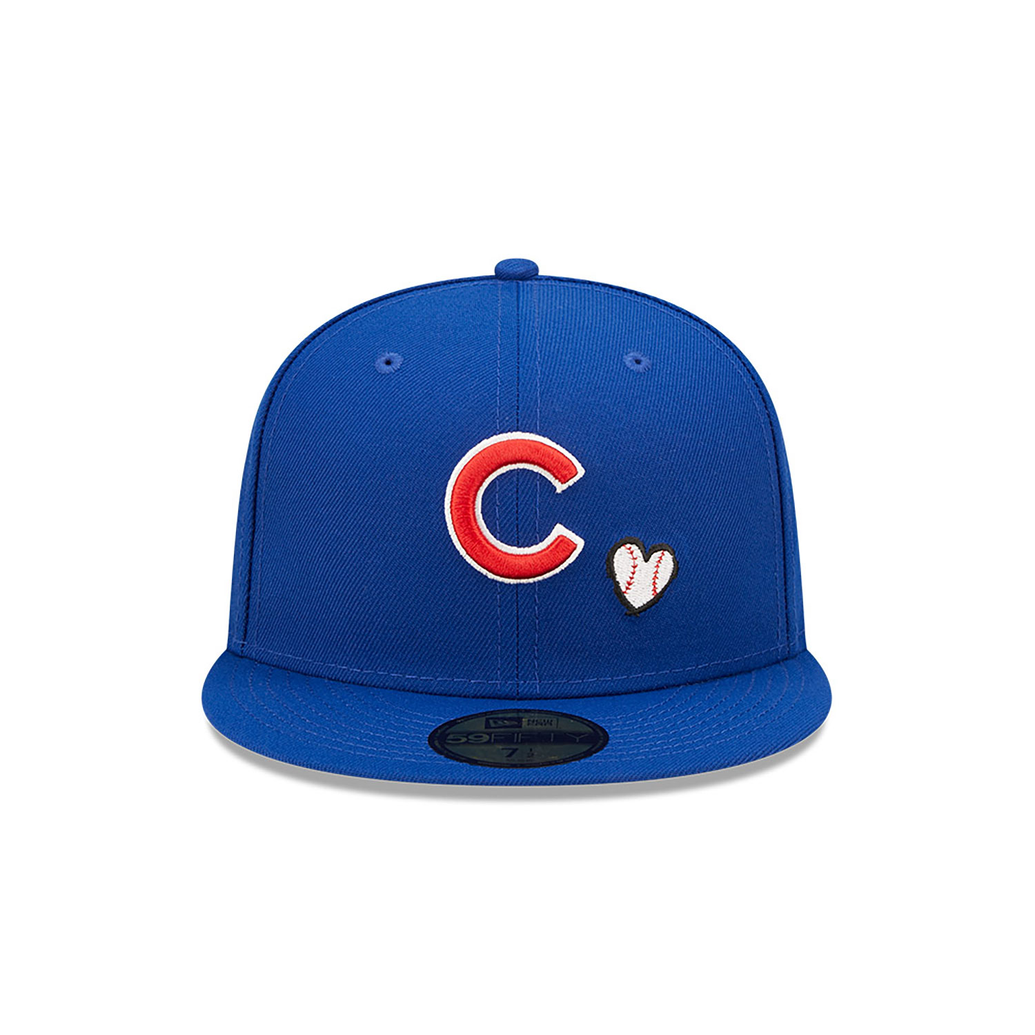 Cappellino 59FIFTY Fitted Chicago Cubs MLB Team Heart Blu