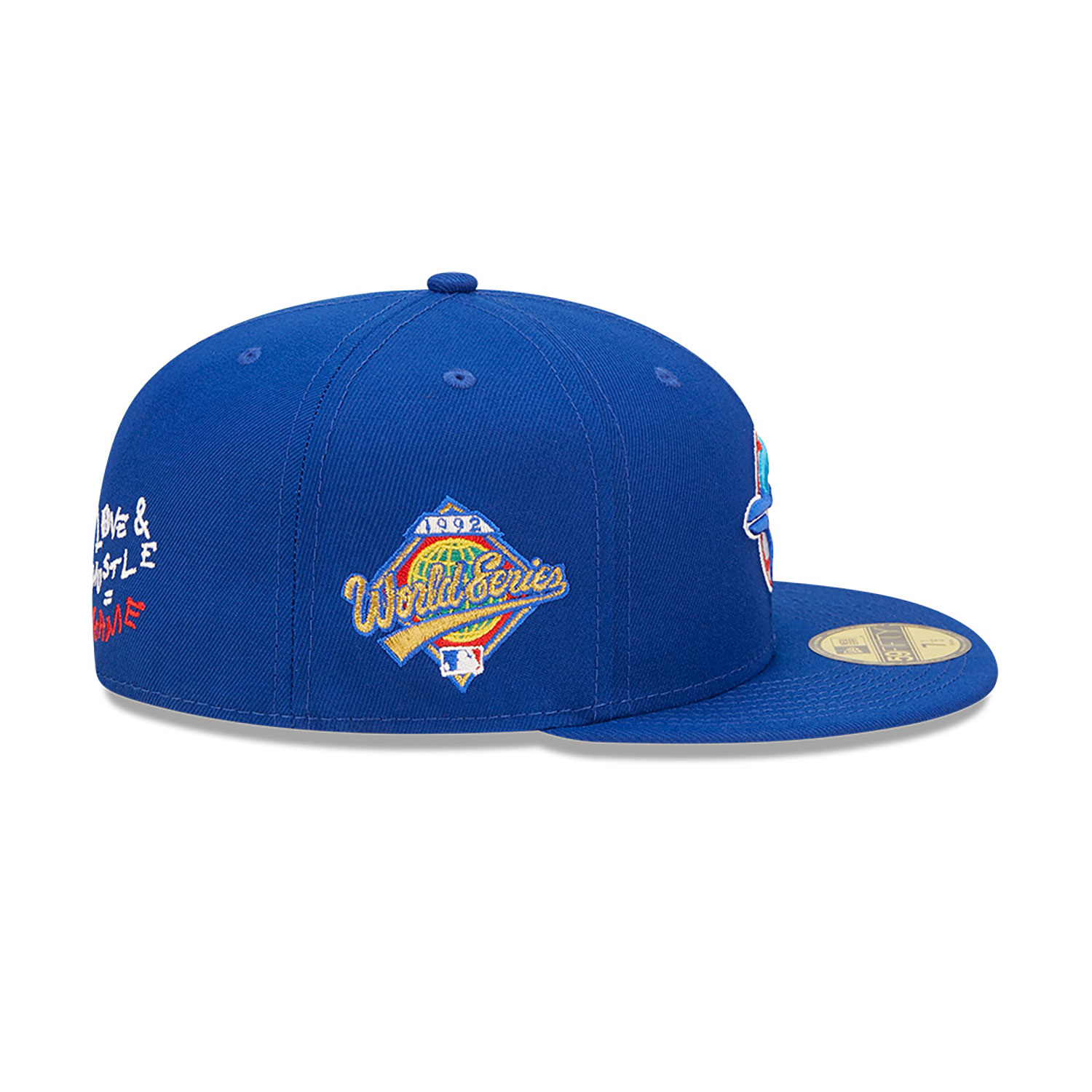 Toronto Blue Jays MLB Team Heart Blue 59FIFTY Fitted Cap