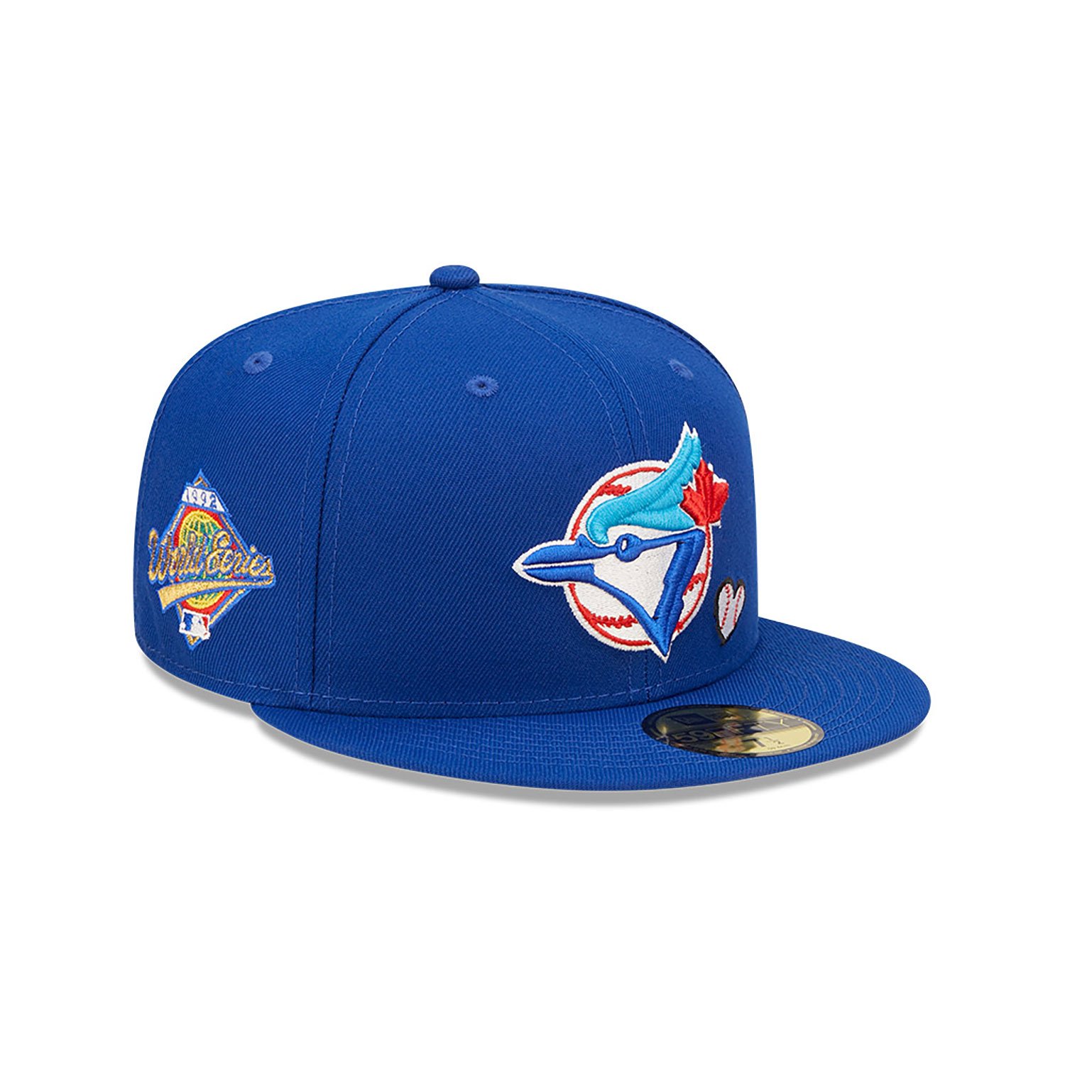 Cappellino 59FIFTY Fitted Toronto Blue Jays MLB Team Heart Blu