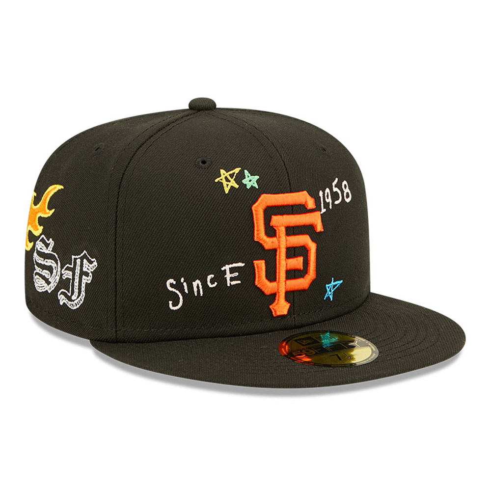Casquette 59FIFTY Noir San Francisco Giants MLB Scribble