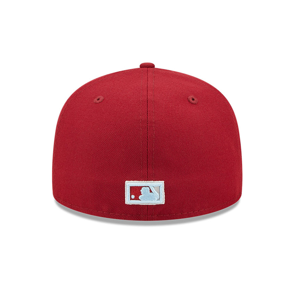 Philadelphia Phillies MLB Cloud Dark Red 59FIFTY Fitted Cap