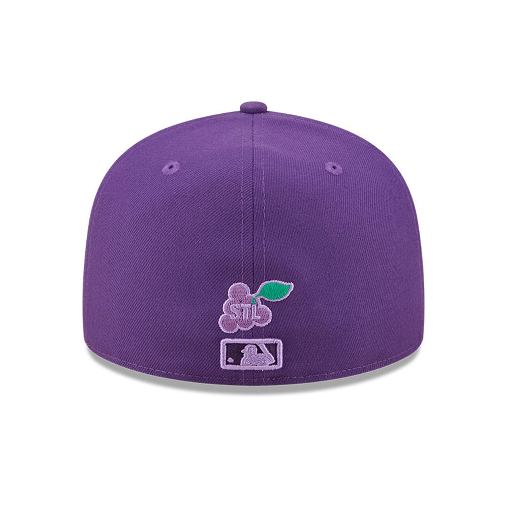 St. Louis Cardinals MLB State Fruit Purple 59FIFTY Fitted Cap