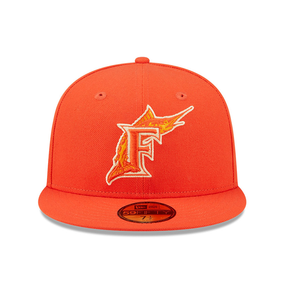 Casquette 59FIFTY Miami Marlins MLB State Fruit Orange