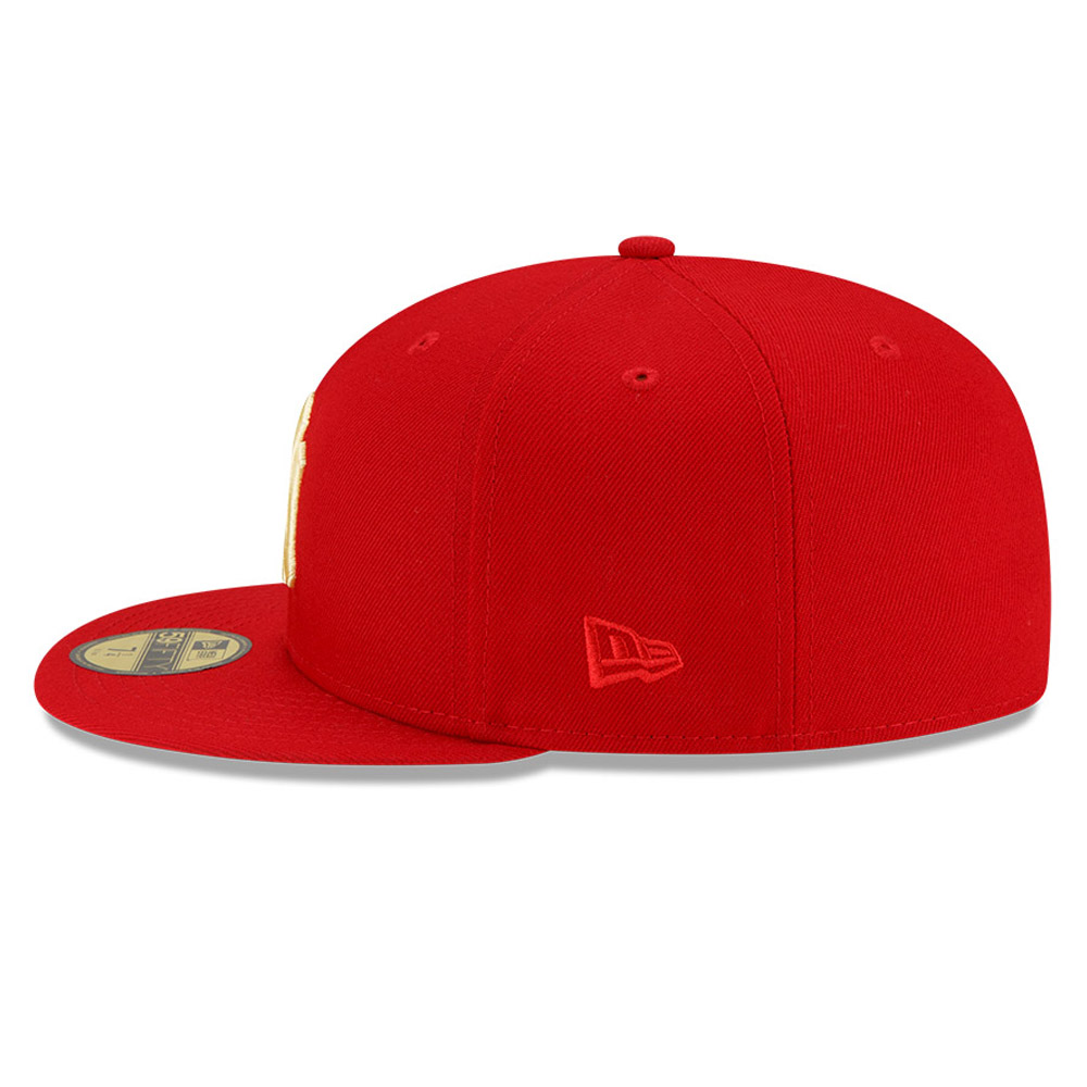 New York Yankees MLB State Fruit Red 59FIFTY Fitted Cap
