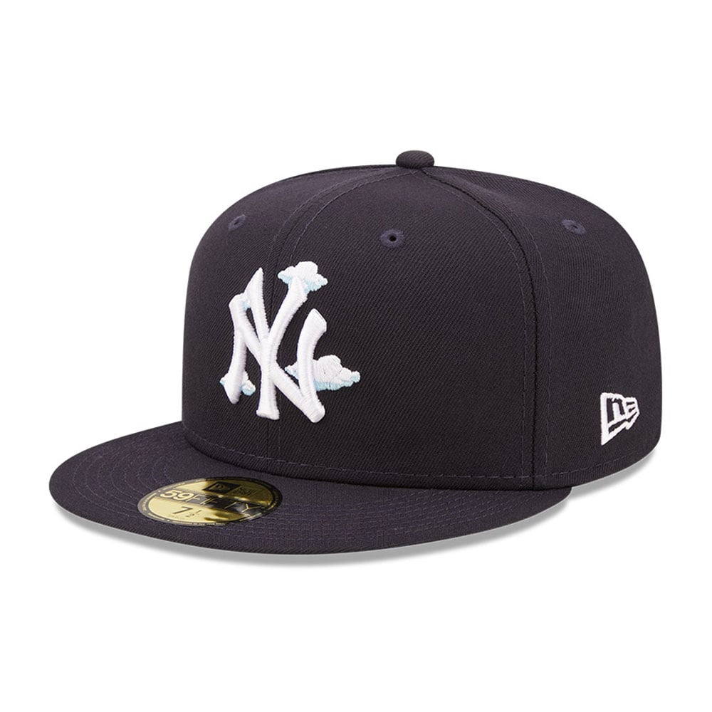 New York Yankees Comic Cloud Navy 59FIFTY Fitted Cap