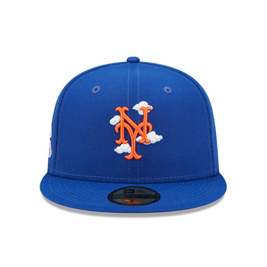 Blaue New York Mets Comic Cloud 59FIFTY Fitted Cap