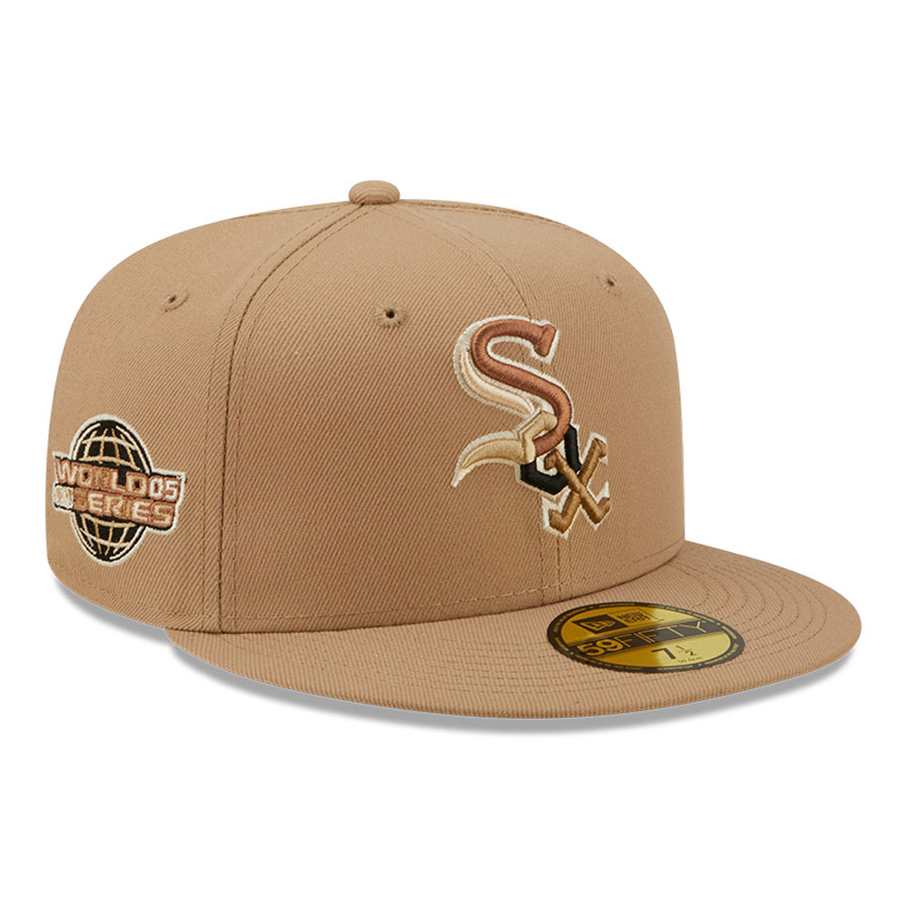 Chicago White Sox MLB Leopard Beige 59FIFTY Cap