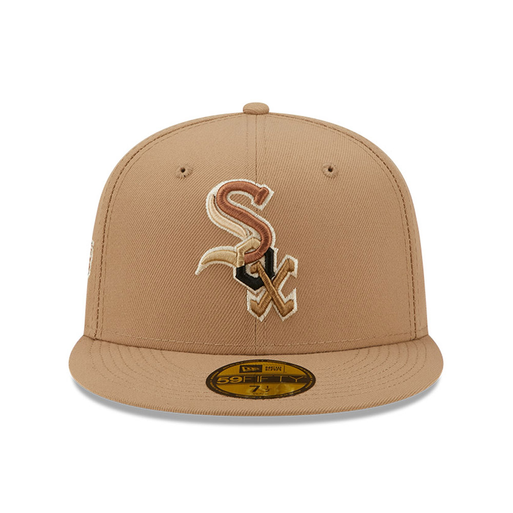 Chicago White Sox MLB Leopard Beige 59FIFTY Cap