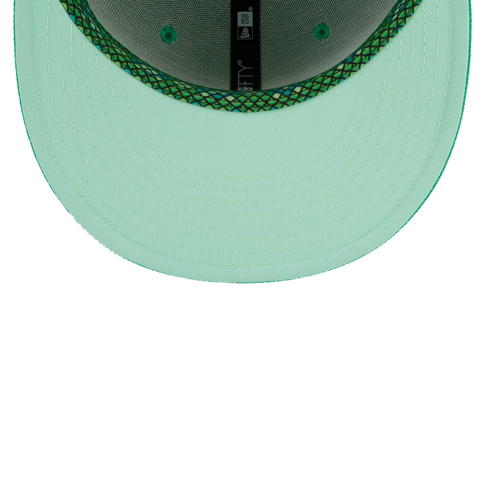 Houston Astros MLB Snakeskin Green 59FIFTY Fitted Cap