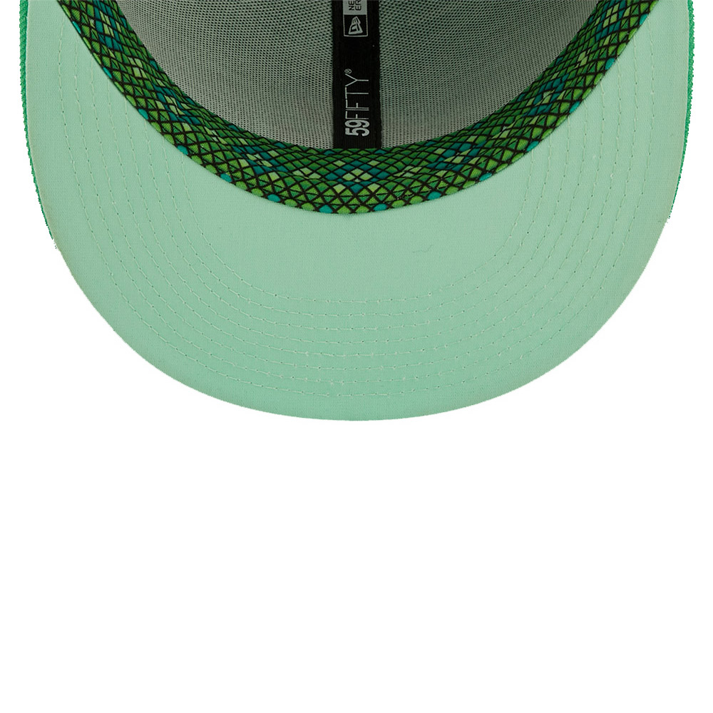 Detroit Tigers MLB Snakeskin Green 59FIFTY Fitted Cap