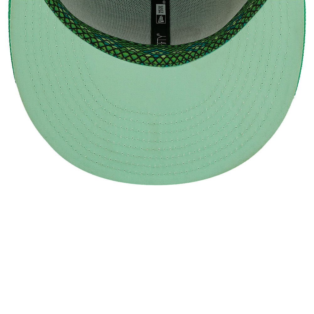 LA Dodgers MLB Snakeskin Green 59FIFTY Fitted Cap