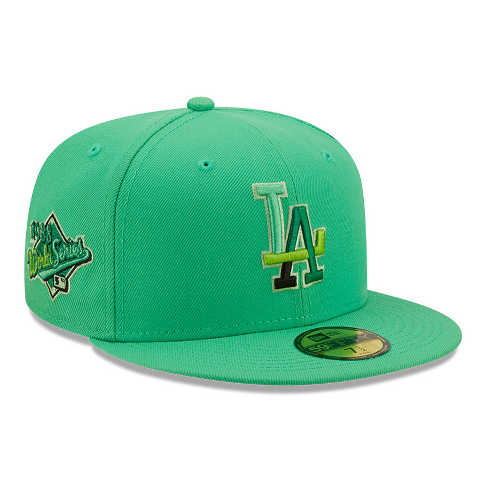 LA Dodgers MLB Snakeskin Green 59FIFTY Cap