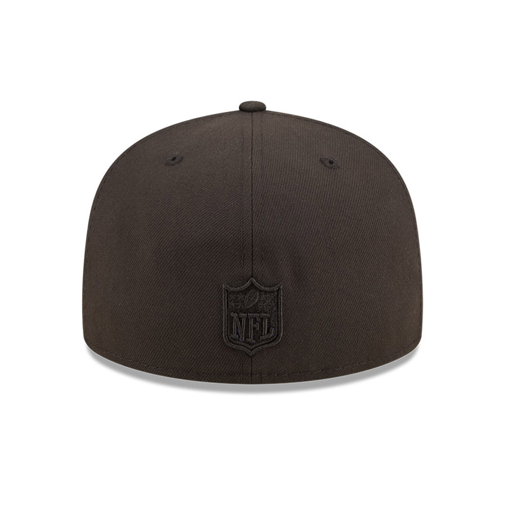 Miami Dolphins NFL Logo Feature Black 59FIFTY Fitted Cap
