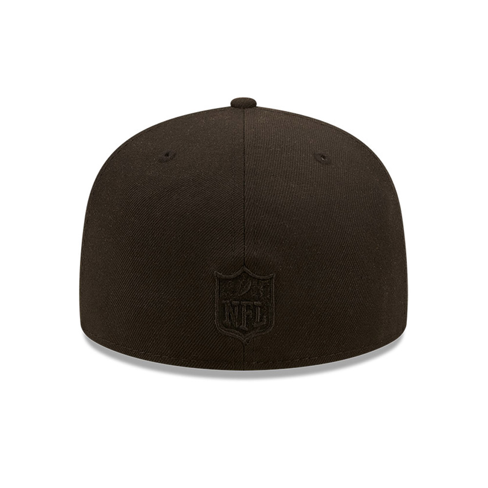 Kansas City Chiefs NFL Logo Feature Black 59FIFTY Cap