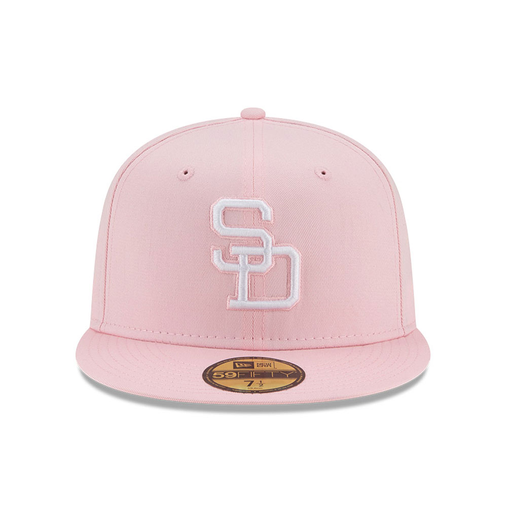 San Diego Padres Pastel Pink 59FIFTY Fitted Cap