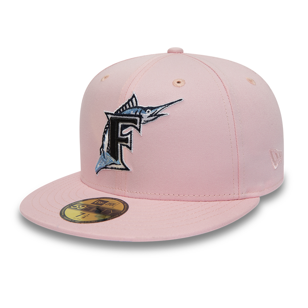 Miami Marlins Pastel Pink 59FIFTY Fitted Cap