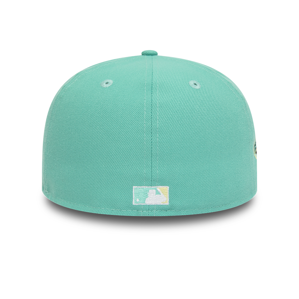 LA Dodgers Pastel Turquoise 59FIFTY Fitted Cap