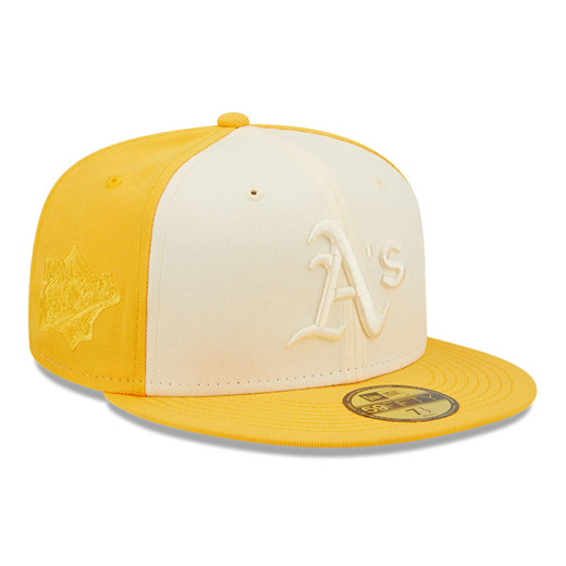 Gelbe Oakland Athletics MLB 2-Tone 59FIFTY Fitted Cap