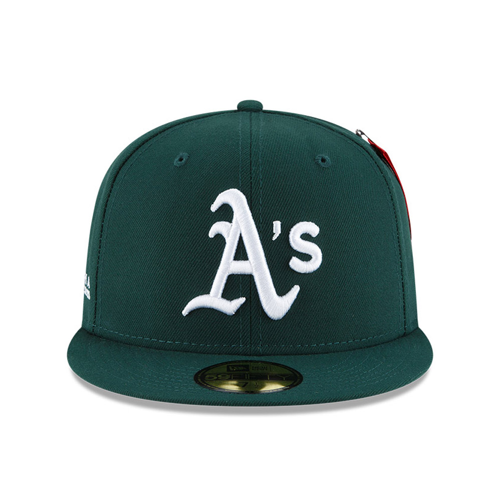 Oakland Athletics x Alpha Industries Green 59FIFTY Cap