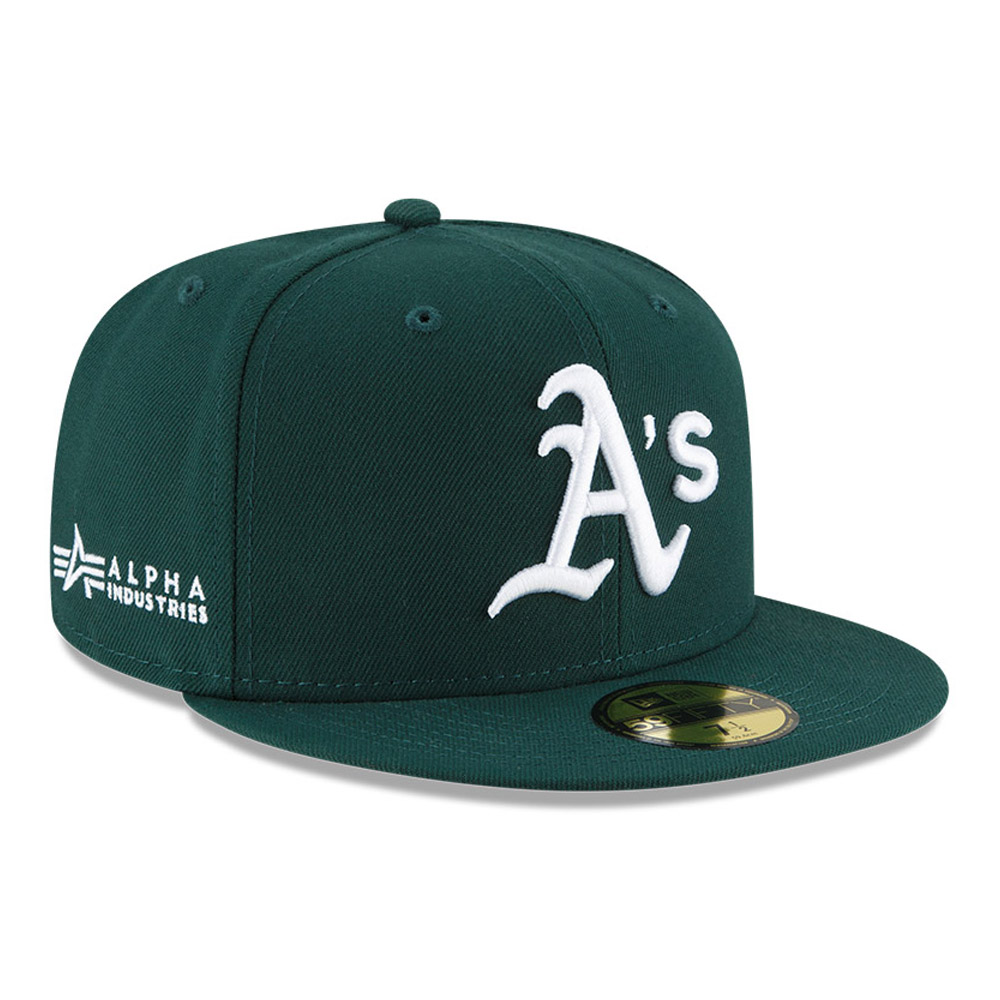 Oakland Athletics x Alpha Industries Green 59FIFTY Cap