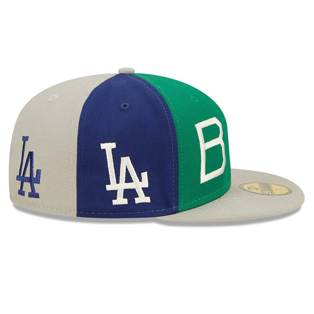 LA Dodgers MLB Logo Pinwheel 59FIFTY Fitted Cap