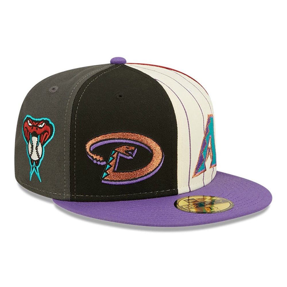 Arizona Diamondbacks MLB Logo Pinwheel 59FIFTY Fitted Cap
