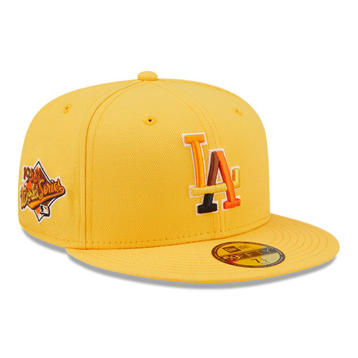 Cappellino 59FIFTY LA Dodgers MLB Butterfly Giallo