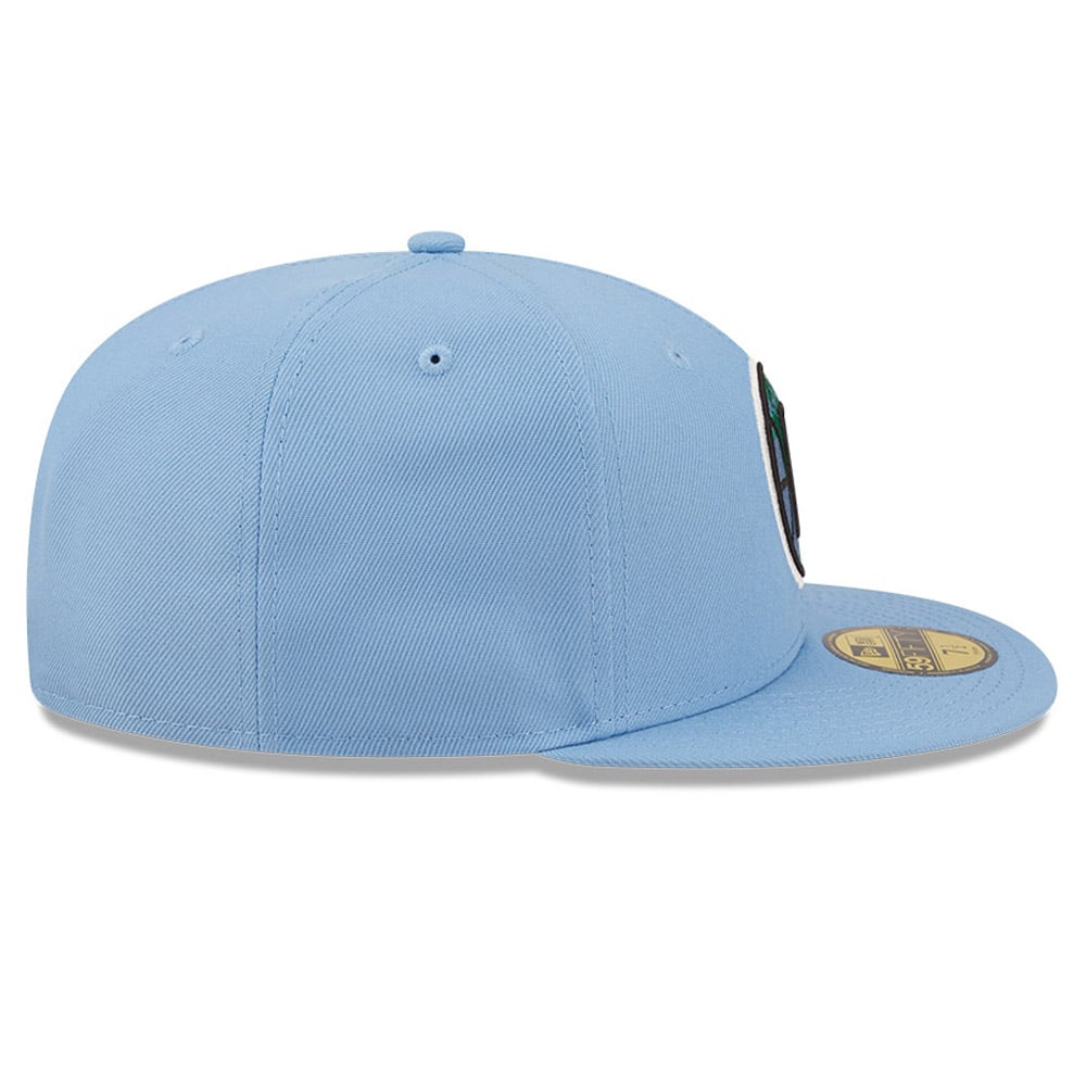 LA Clippers NBA Global Blue 59FIFTY Fitted Cap