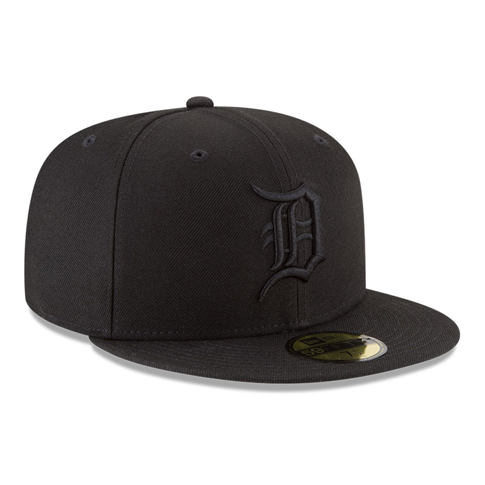 Detroit Tigers MLB Basic Schwarze 59FIFTY Cap